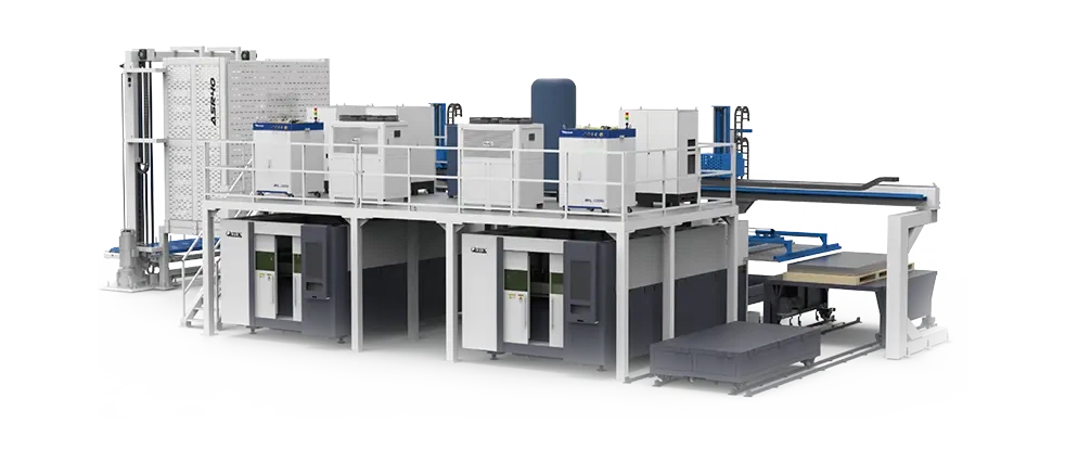 One-Drag-Two Fully Automatic Material Storage System