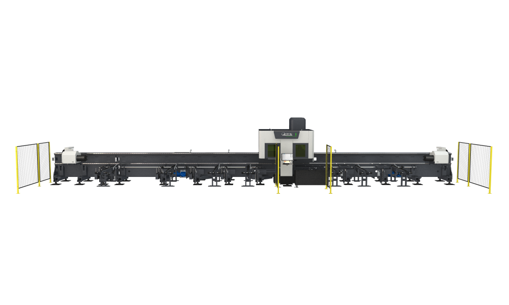 Heavy-Duty 2+1 Chuck Laser Tube Cutting Machine