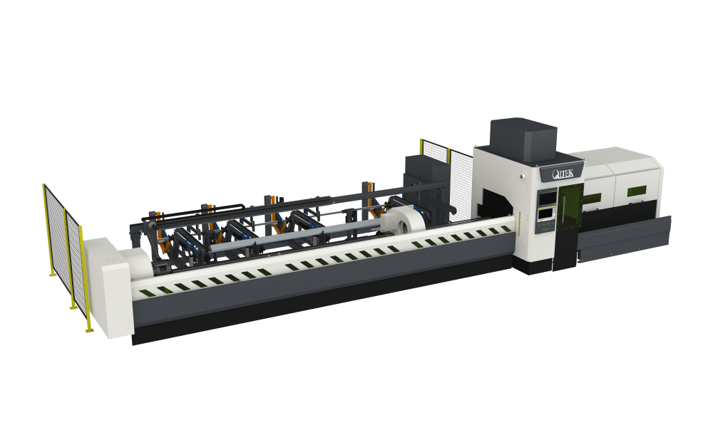 Medium-Duty Three-Chuck Tube Laser Cutting Machine