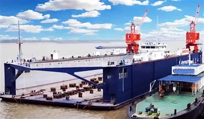 40,000W Ultra-High Power Laser Cutting Machine Improves Large Plate Processing Efficiency in Ship...