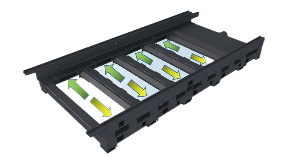 product-1-1 Double-sided partition dust removal