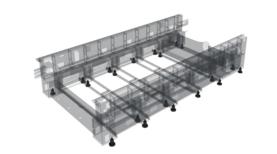 product-1-1 Self-adaptive combined support feet