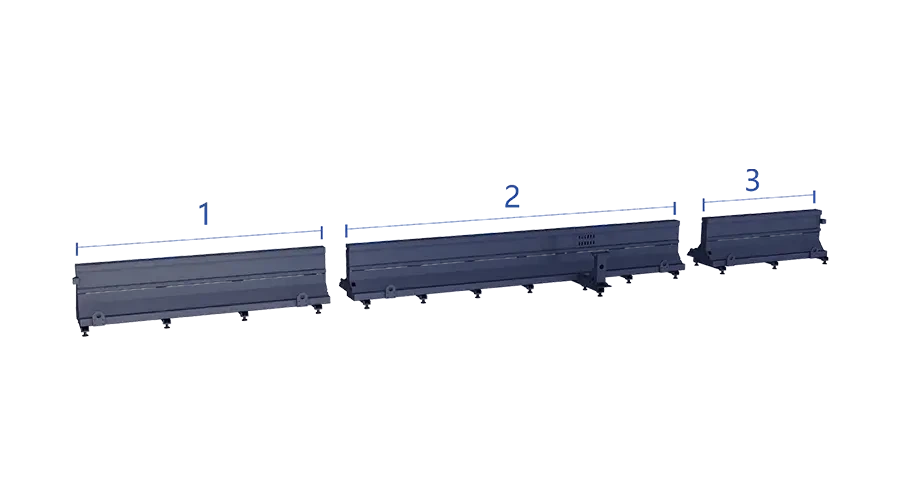 High strength aluminum alloy beam