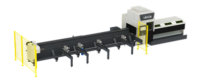 Light-Duty Two-Chuck Laser Tube Cutting Machine
