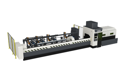 Medium-Duty Three-Chuck Tube Laser Cutting Machine