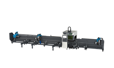 Three-chuck Tube Laser Cutting Machine