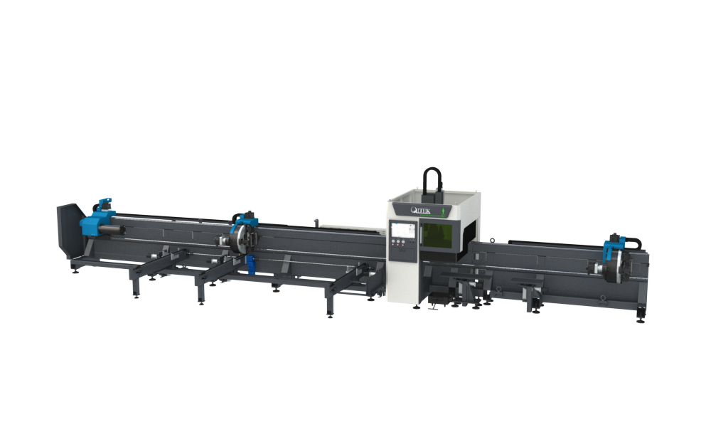 Three-chuck Tube Laser Cutting Machine